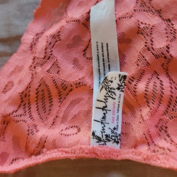 Intimately Free People bralette pinkish orange size small - Picture 2 of 3